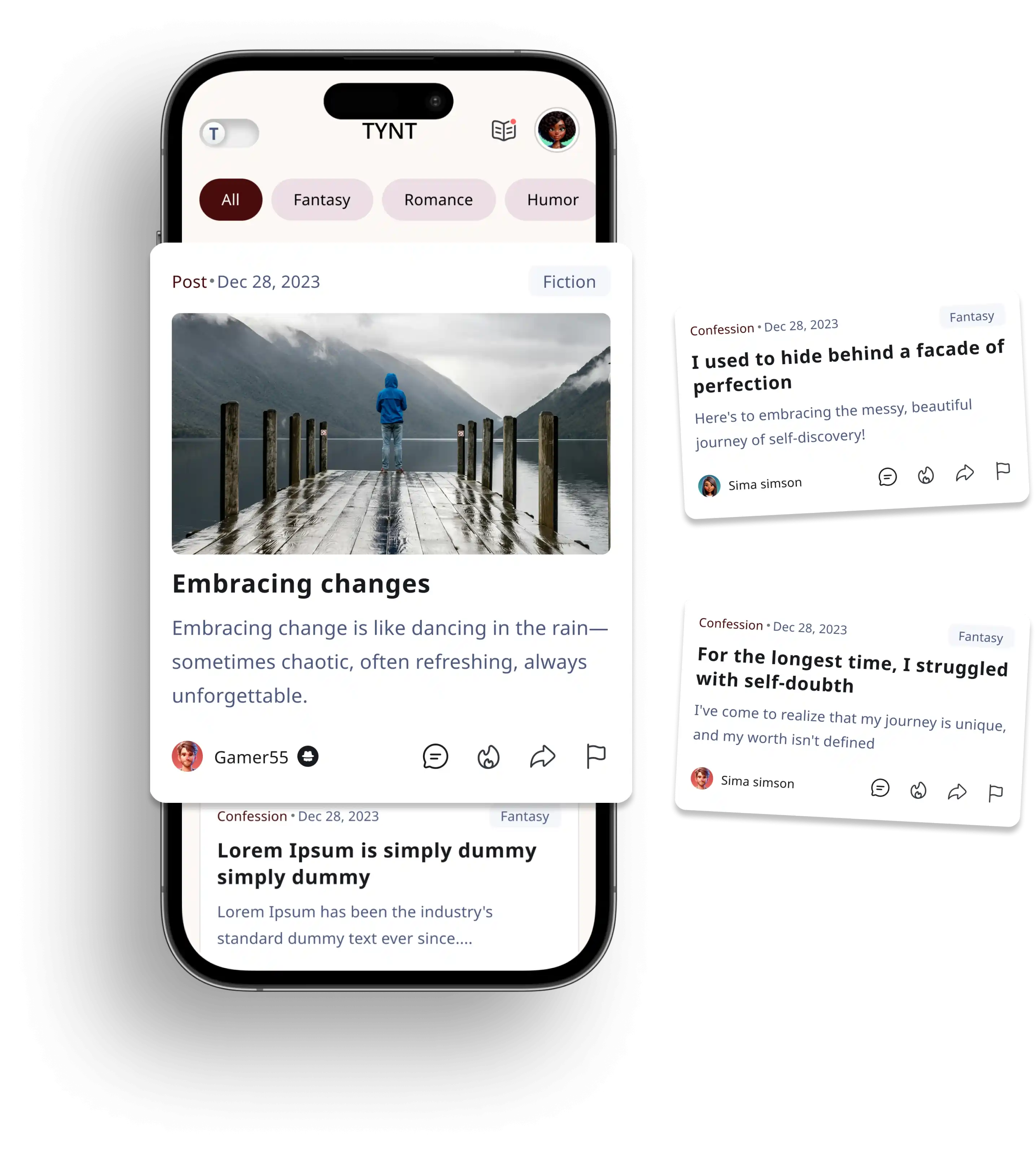 UI design illustration